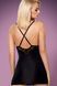 Сорочка подчеркивающая декольте Obsessive 828-CHE черный S/M 52402 фото 2