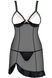 Сорочка с открытой грудью Obsessive 826-CHE черный S/M 51436 фото 3
