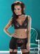 Еротичний набір з поясом для панчохи Avanua Camelia Set чорний L/XL 5705 фото