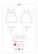 Повітряний ажурний бебідол Obsessive Letica babydoll чорний L/XL 78277 фото 7