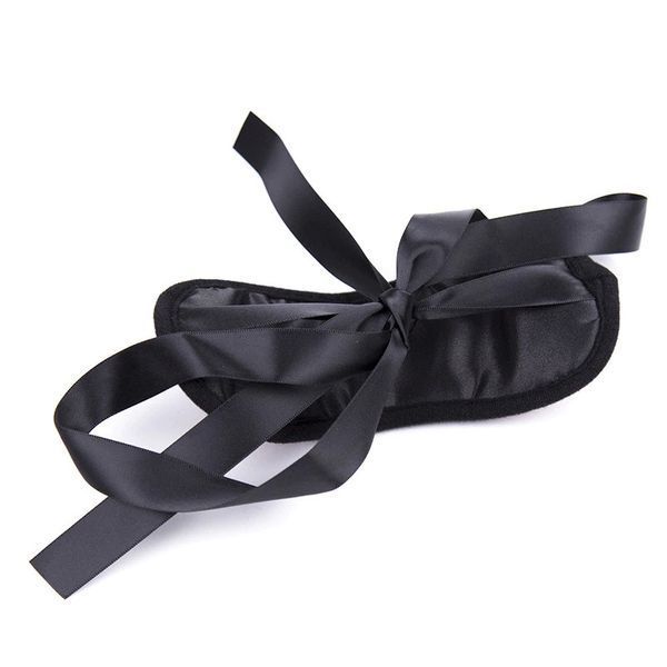 Повязка на глаза с узором красный One Size 74367 фото