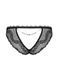 Трусики з ланцюжком Obsessive Millagro panties чорний S/M 86263 фото 4