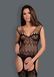 Изысканный боди-комбинезон Obsessive G317 черный S/M/L 78173 фото 2
