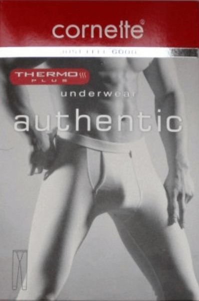 Кальсони Cornette Authentic Thermo plus чорний M 27876 фото