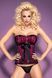 Гламурный корсет Rubines corset со стрингами фиолетовый S/M 5259 фото 1