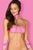 Набор: наручники и чокер Obsessive Lollypopy cuffs розовый One Size 85656 фото