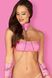 Набор: наручники и чокер Obsessive Lollypopy cuffs розовый One Size 85656 фото 1