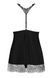 Бебідол з мереживом Obsessive Chiccanta babydoll чорний S/M 83114 фото 4