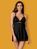 Розкішний бебідол Obsessive Lolitte babydoll чорний XXL 77891 фото