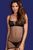 Спокуслива сорочка із сіточки Obsessive Redella chemise чорний S/M 78322 фото