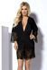 Халатик с широкими рукавами DKaren Jessica Black черный XL 32753 фото 2