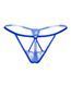 Сексуальные мини-стринги Sunspice Blue синий One Size 73243 фото