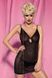 Комплект Obsessive Citygirl chemise чорний S/M 6107 фото