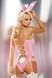 Комплект - Obsessive Bunny suit рожевий S/M 2237 фото 3