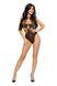 Фантазийное боди с принтом Beauty Night Aliyah teddy черный S/M 78197 фото 3
