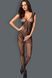 Боди-комбинезон с эффектным узором Obsessive F234 черный S/M/L 78123 фото 1