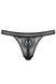 Сексуальні еластичні стрінги Obsessive Ailay thong чорний L/XL 78157 фото 5