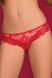 Кокетливі жіночі стрінги Obsessive 853-THO червоний S/M 78156 фото 3