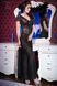 Розкішна прозора сукня-пеньюар ChiliRose CR-4167 чорний S 53172 фото 2