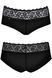 Комплект из шортиков Obsessive Lacea thong set Black/Red - 2 шт черно-красный S/M 34935 фото 5