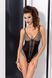 Боди с бантиками и цветочным узором Passion Montana body бежевый S/M 75430 фото 1