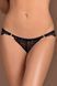 Трусики с узором Obsessive Mixty panties черный S/M 78332 фото 3