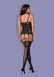Таємничий корсет Obsessive Letica corset чорний S/M 78275 фото 6