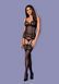 Таємничий корсет Obsessive Letica corset чорний S/M 78275 фото 5