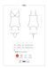 Таємничий корсет Obsessive Letica corset чорний S/M 78275 фото 7
