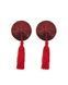Многоразовые наклейки с блестками Red красный One Size 83740 фото 1