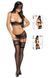 Сексі комплект з відкритими грудьми Beauty Night Serenity set чорний L/XL 74306 фото 3