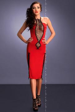 Страстное платье с волнующими шнуровками Me Seduce Maxima red