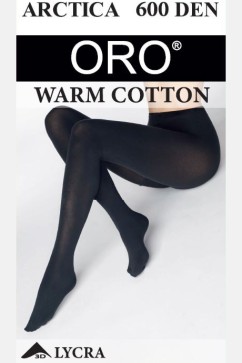 Теплые женские колготки Oro Arctica Warm Cotton 600 den